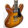 Used Eastman T486 Gold Burst Hollow Body Electric Guitar Gold Burst