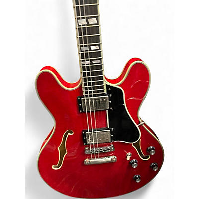 Used Eastman T486-RD Cherry Hollow Body Electric Guitar