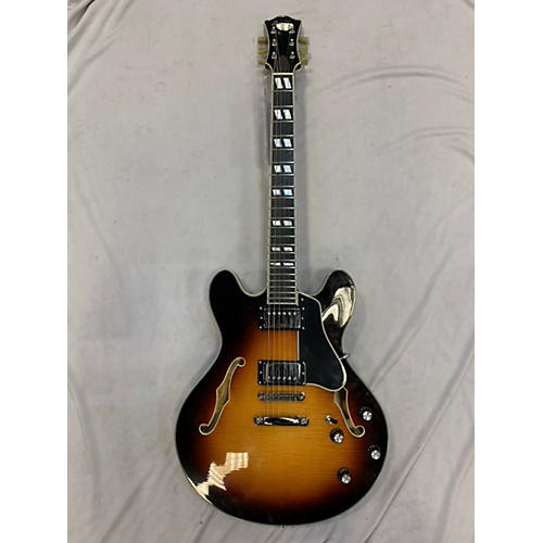 Eastman Used Eastman T486-SB 2 Tone Sunburst Hollow Body Electric Guitar 2 Tone Sunburst