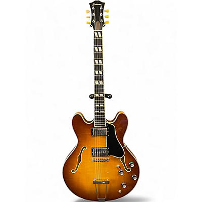 Used Eastman T486B -GB Thinline Semi Goldburst Hollow Body Electric Guitar