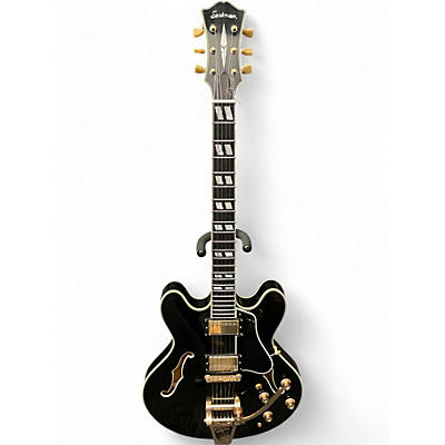 Used Eastman T59/TV-B Black Hollow Body Electric Guitar