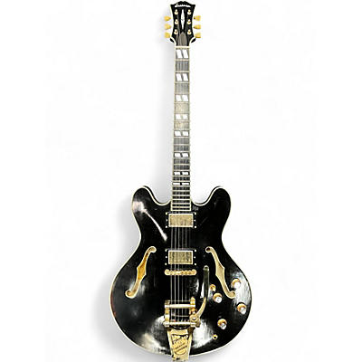Used Eastman T59B V-LTD BK Antique Black Hollow Body Electric Guitar
