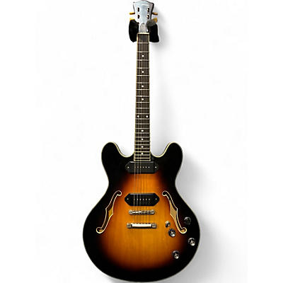 Used Eastman T60/TV Sunburst Hollow Body Electric Guitar