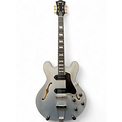Used Eastman T64 T IBM Silver Hollow Body Electric Guitar