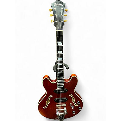 Used Eastman T64V Cherry Hollow Body Electric Guitar