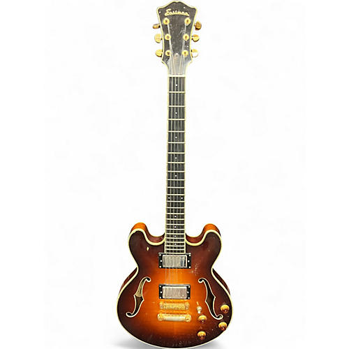 Used Eastman Thinline 2 Tone Sunburst Hollow Body Electric Guitar 2 Tone Sunburst