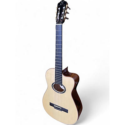 Used Eastman cabaret-jb Natural Classical Acoustic Guitar