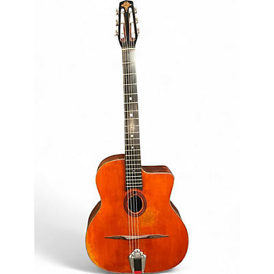 Used Eastman dm2/v Antique Natural Classical Acoustic Guitar