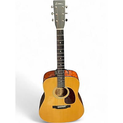 Used Eastman e6dtc Natural Acoustic Guitar