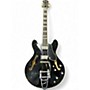 Used Eastman t486b-bk Black Hollow Body Electric Guitar Black