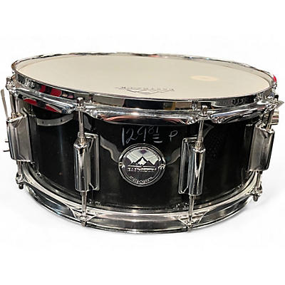 Used Eastrock 14X5.5 Metal Snare Black Drum