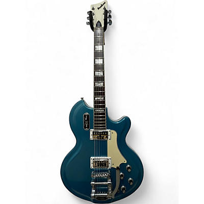 Used Eastwood 59 CORONADO SPARKLE BLUE Solid Body Electric Guitar