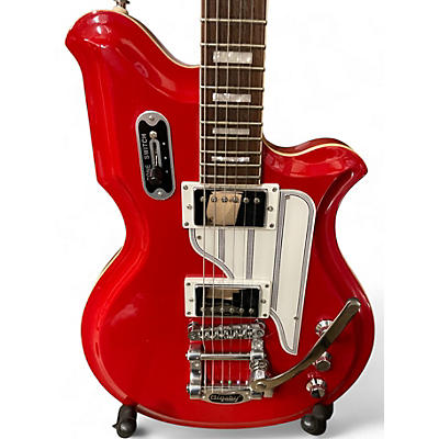 Used Eastwood AIRLINE 59 Red Solid Body Electric Guitar