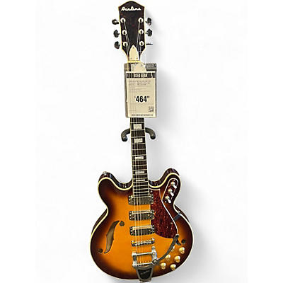 Used Eastwood AIRLINE H78 2 Color Sunburst Hollow Body Electric Guitar
