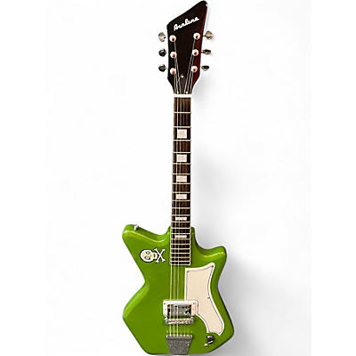Used Eastwood Airline Jetson junior  ghoulie green Solid Body Electric Guitar