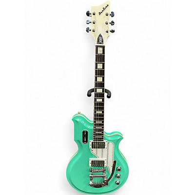 Used Eastwood Airline Map Mint Green Solid Body Electric Guitar
