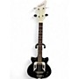 Used Eastwood Airline Pocket Bass Black Electric Bass Guitar Black