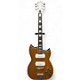 Used Eastwood Airline Tuxedo RJ Gold Solid Body Electric Guitar Gold