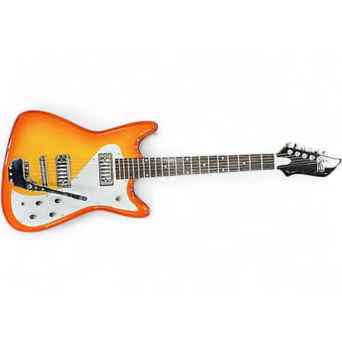 Used Eastwood Airline Vanguard Burst Solid Body Electric Guitar Burst