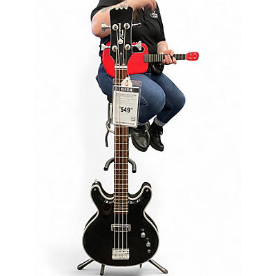 Used Eastwood BLACK WIDOW BASS BLACK Electric Bass Guitar