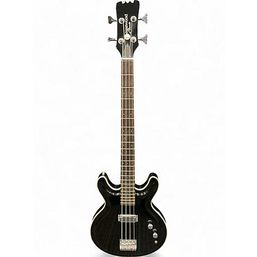 Used Eastwood Black Widow Black Electric Bass Guitar Black