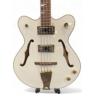 Used Eastwood CLASSIC 4 White Electric Bass Guitar