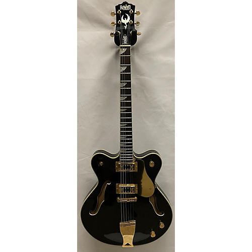 Eastwood Used Eastwood CLASSIC Black Hollow Body Electric Guitar Black