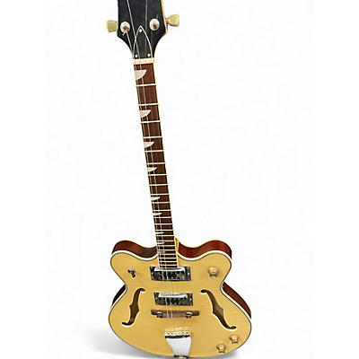 Used Eastwood CLASSIC TENOR Blonde Hollow Body Electric Guitar