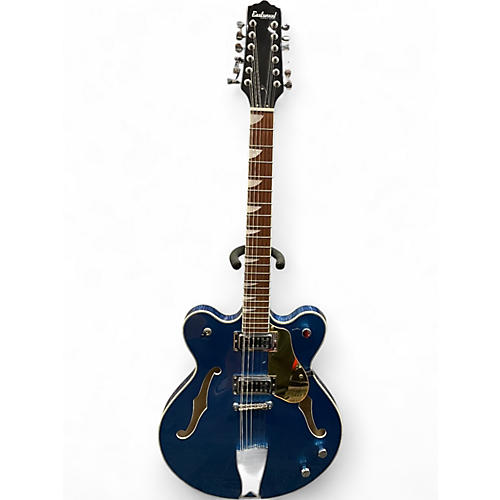 Used Eastwood Classic 12 Blue Hollow Body Electric Guitar Blue