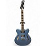 Used Eastwood Classic 6 HB-TL Pelham Blue Hollow Body Electric Guitar Pelham Blue