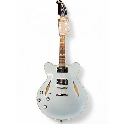 Used Eastwood Classic 6 HBTL Left-Handed Pelham Blue Hollow Body Electric Guitar