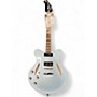 Used Eastwood Classic 6 HBTL Left-Handed Pelham Blue Hollow Body Electric Guitar Pelham Blue