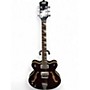 Used Eastwood Classic 6 Wine Red Hollow Body Electric Guitar Wine Red