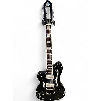 Used Eastwood DEERHOOF EEG Black Electric Guitar