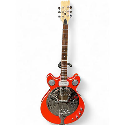 Used Eastwood DELTA 6 RESONATOR RED Resonator Guitar