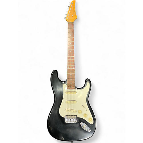 Used Eastwood EG-1 Black Solid Body Electric Guitar Black