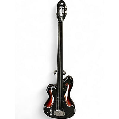 Used Eastwood EUB-1 LH Sunburst Electric Bass Guitar