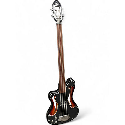 Used Eastwood EVB-L SUNBURST Electric Bass Guitar