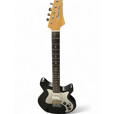 Used Eastwood FULLERTONE DC62 BLACK Solid Body Electric Guitar