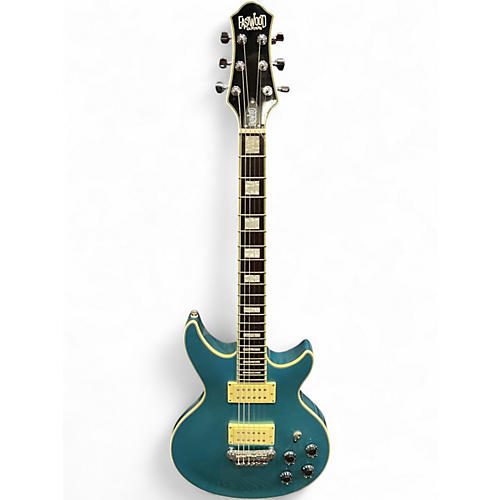 Used Eastwood GP Pelham Blue Solid Body Electric Guitar Pelham Blue