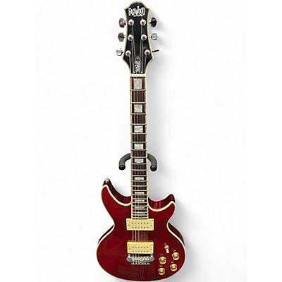 Used Eastwood GP Solid Body Cherry Solid Body Electric Guitar