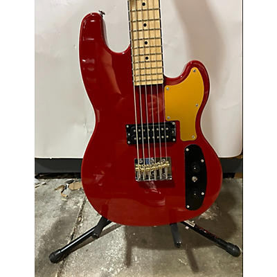 Eastwood Used Eastwood Hooky Bass Six Pro Red Electric Bass Guitar