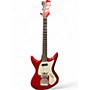Used Eastwood Ichiban Candy Apple Red Metallic Solid Body Electric Guitar Candy Apple Red Metallic