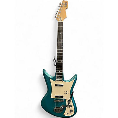 Used Eastwood Ichiban K2-L Blue Solid Body Electric Guitar