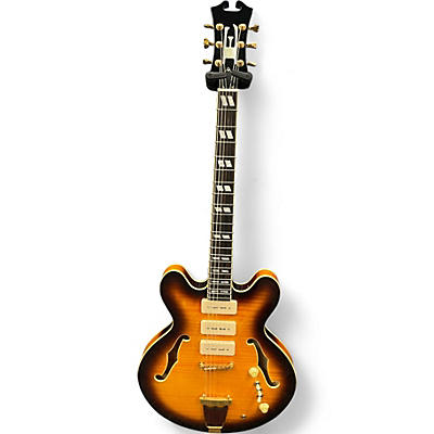 Used Eastwood Joey Leone sunburst Hollow Body Electric Guitar