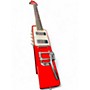 Used Eastwood LA BAYE 2X4 DEVO MODEL Candy Apple Red Solid Body Electric Guitar Candy Apple Red