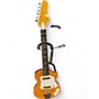 Used Eastwood LG-50 Orange Solid Body Electric Guitar Orange