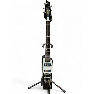 Used Eastwood La Baye 2x4 Devo BOB 1 Black Solid Body Electric Guitar