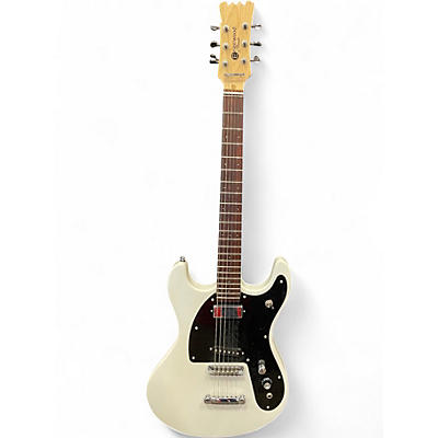 Used Eastwood MACH TWO Classic White Solid Body Electric Guitar