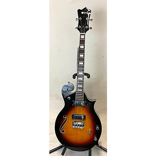 Eastwood Used Eastwood MRG Tenor Sunburst Hollow Body Electric Guitar Sunburst